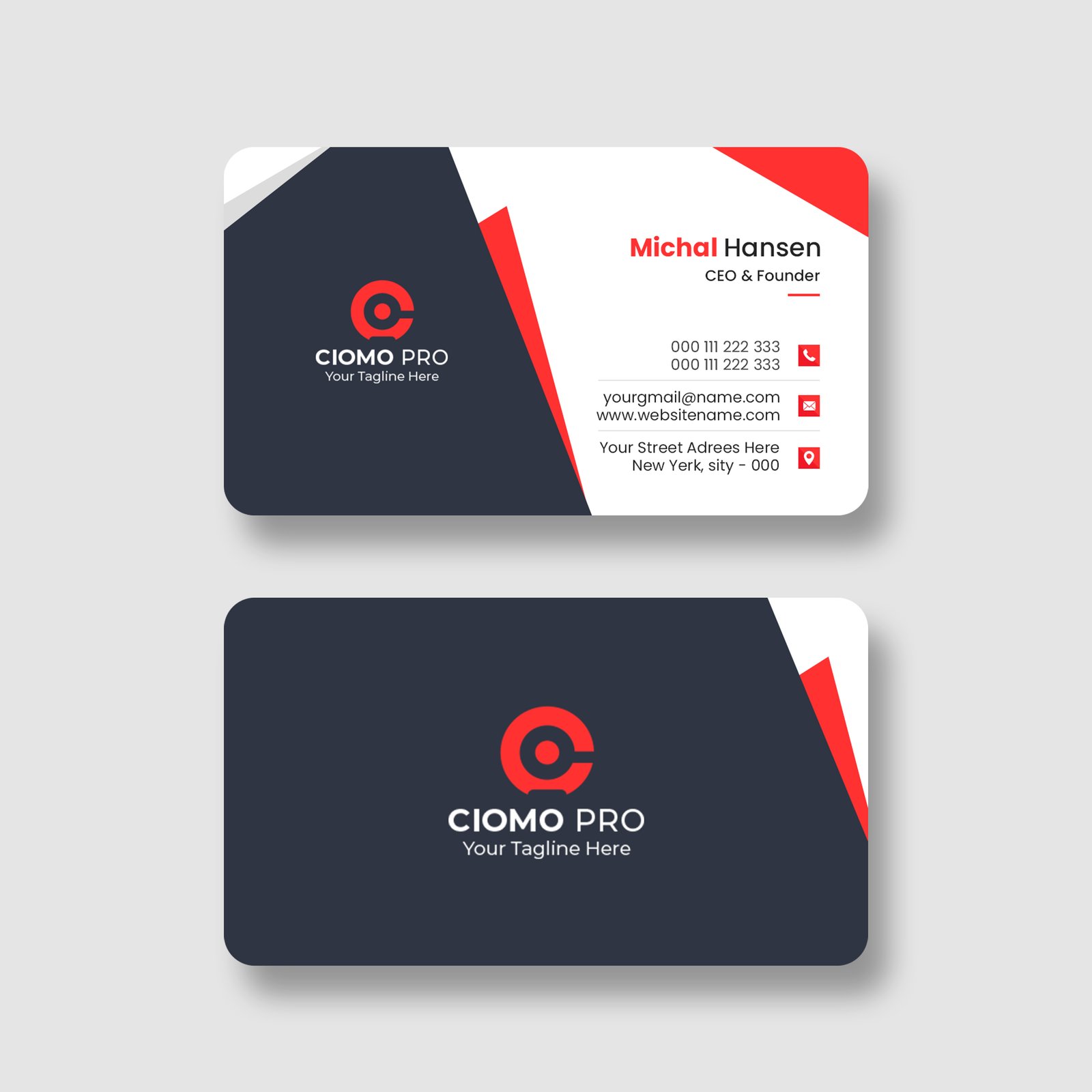 Standard Business Cards