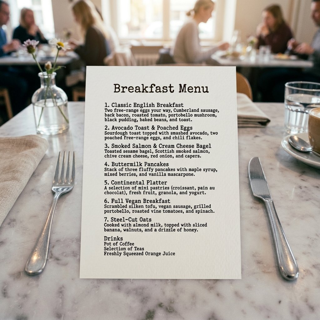 Restaurant Menu - Image 4